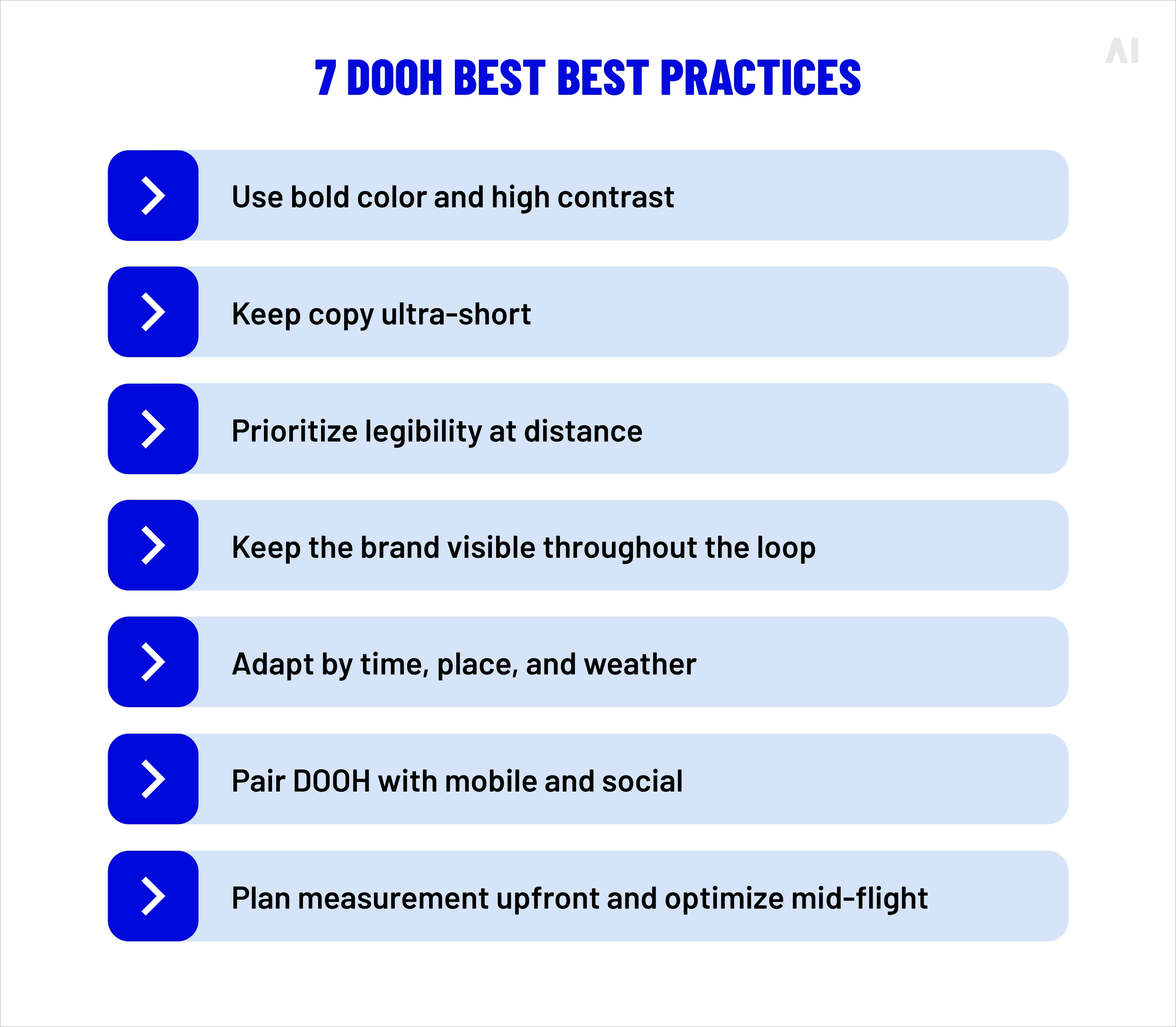 DOOH best practices