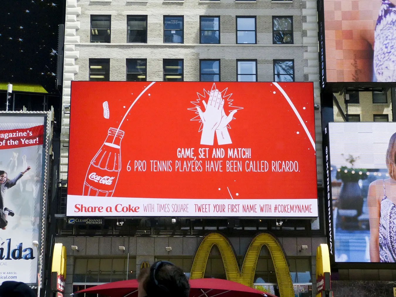 Coca-Cola's ‘Share a Coke’ DOOH ad campaign