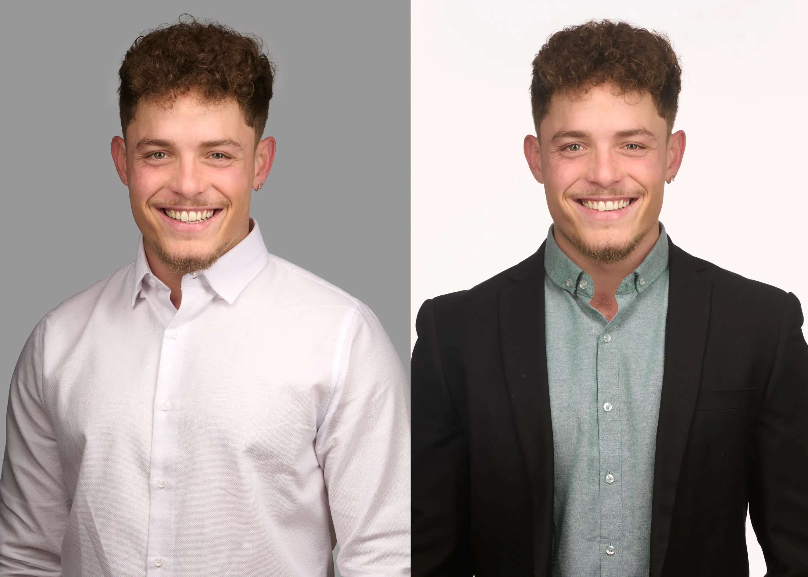 שותף עסקי בסטודיו במרכז הארץ. צילום תמונת פרופיל עסקיות המשרה ביטחון ונוכחות באתר הבית.