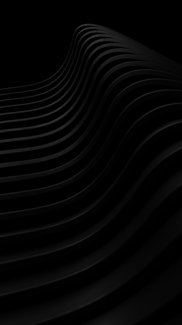 a black and white photo of wavy lines