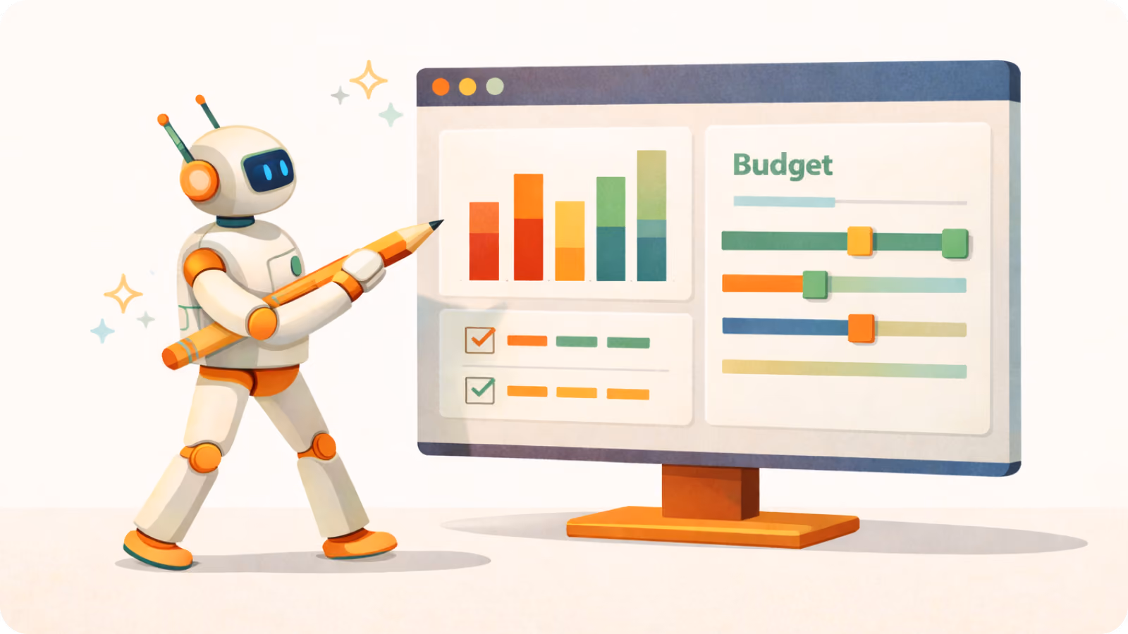 Robot interaction with data