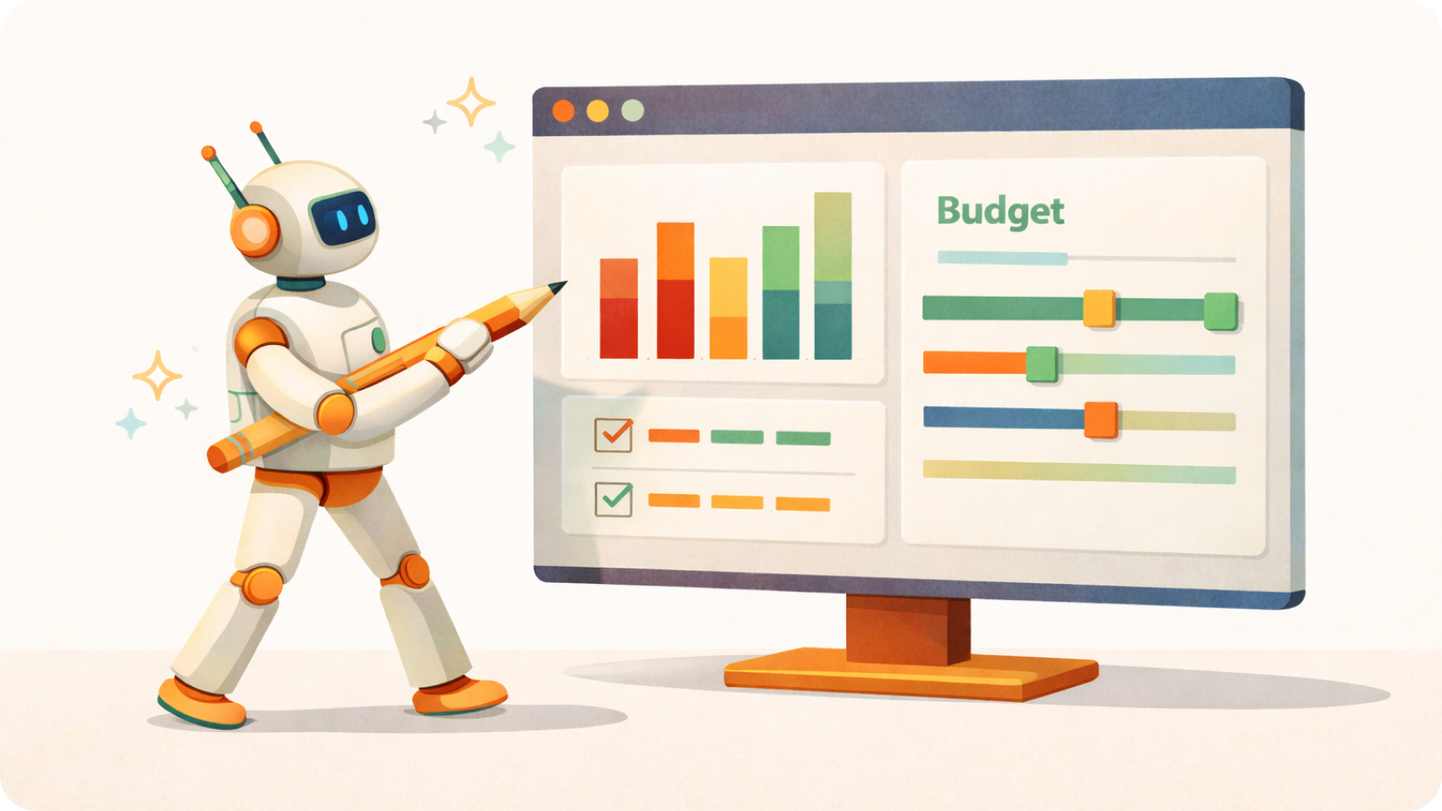 Robot interaction with data