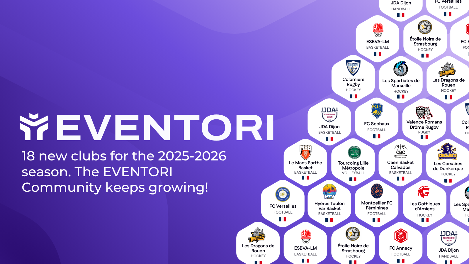 One Season, 18 New Clubs: The EVENTORI Community Keeps Growing