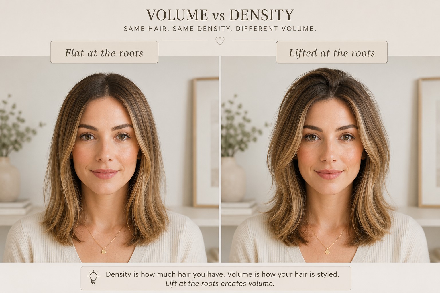 Lack of volume — why hair falls flat, and how to build lift without overdoing it.