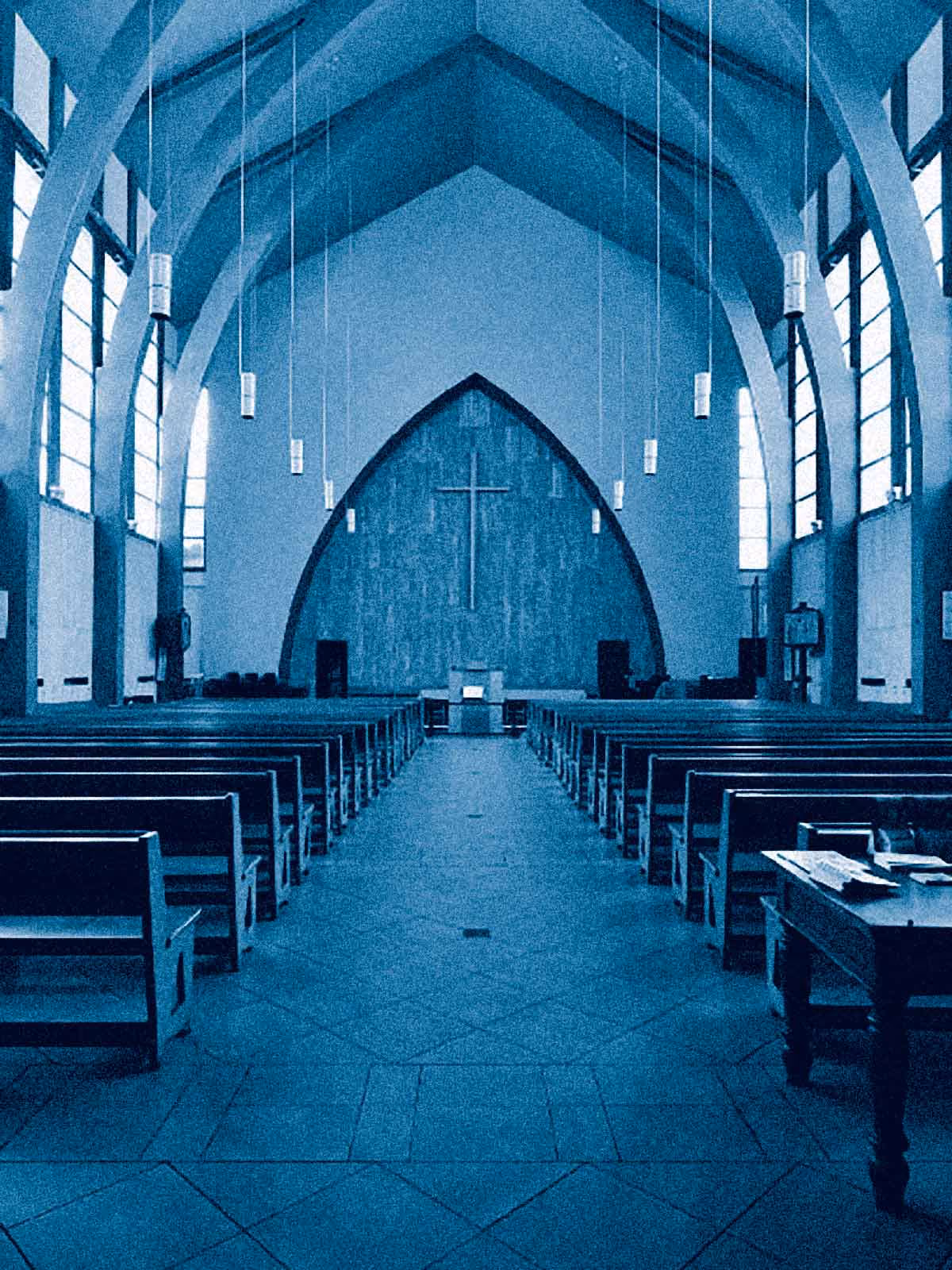 Interno del Tempio Valdese di Milano - Fotografia di Stefano Suriano