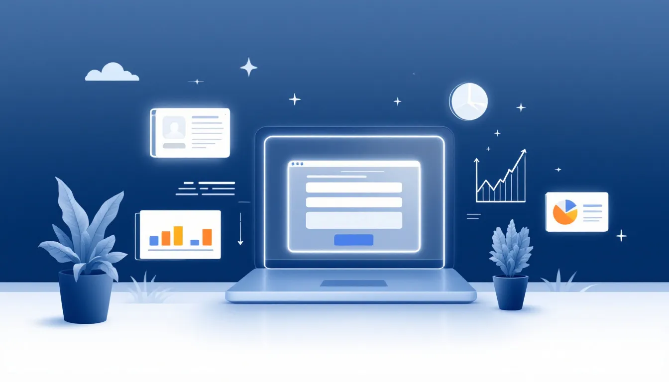 An illustration of effective lead capture techniques including email capture forms and pop-ups.