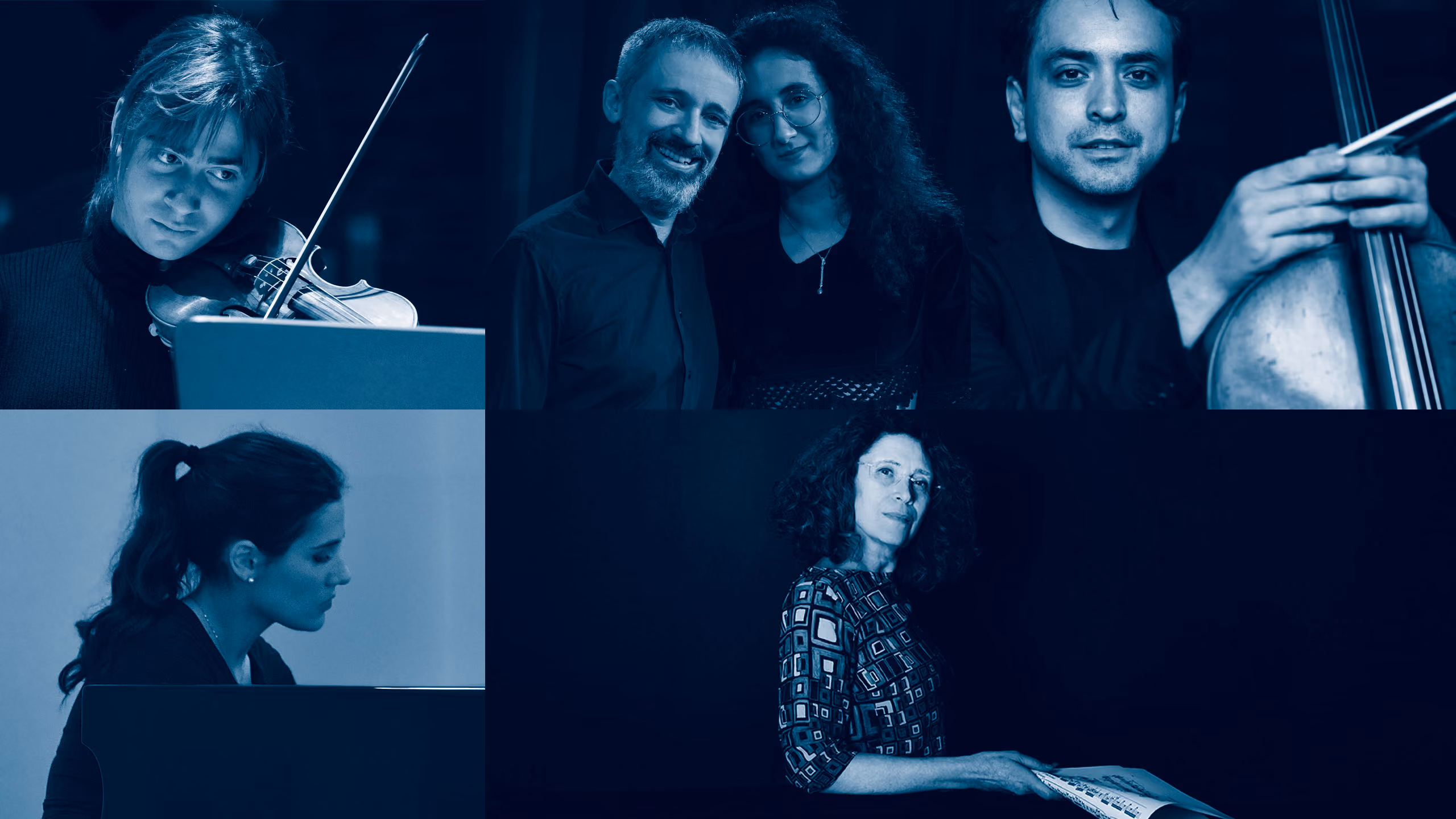 Davide Cretarola, Marta Gianola, Maria Eleonora Caminada, Alfonso Alberti, Claudio Pasceri e Maria Grazia Bellocchio