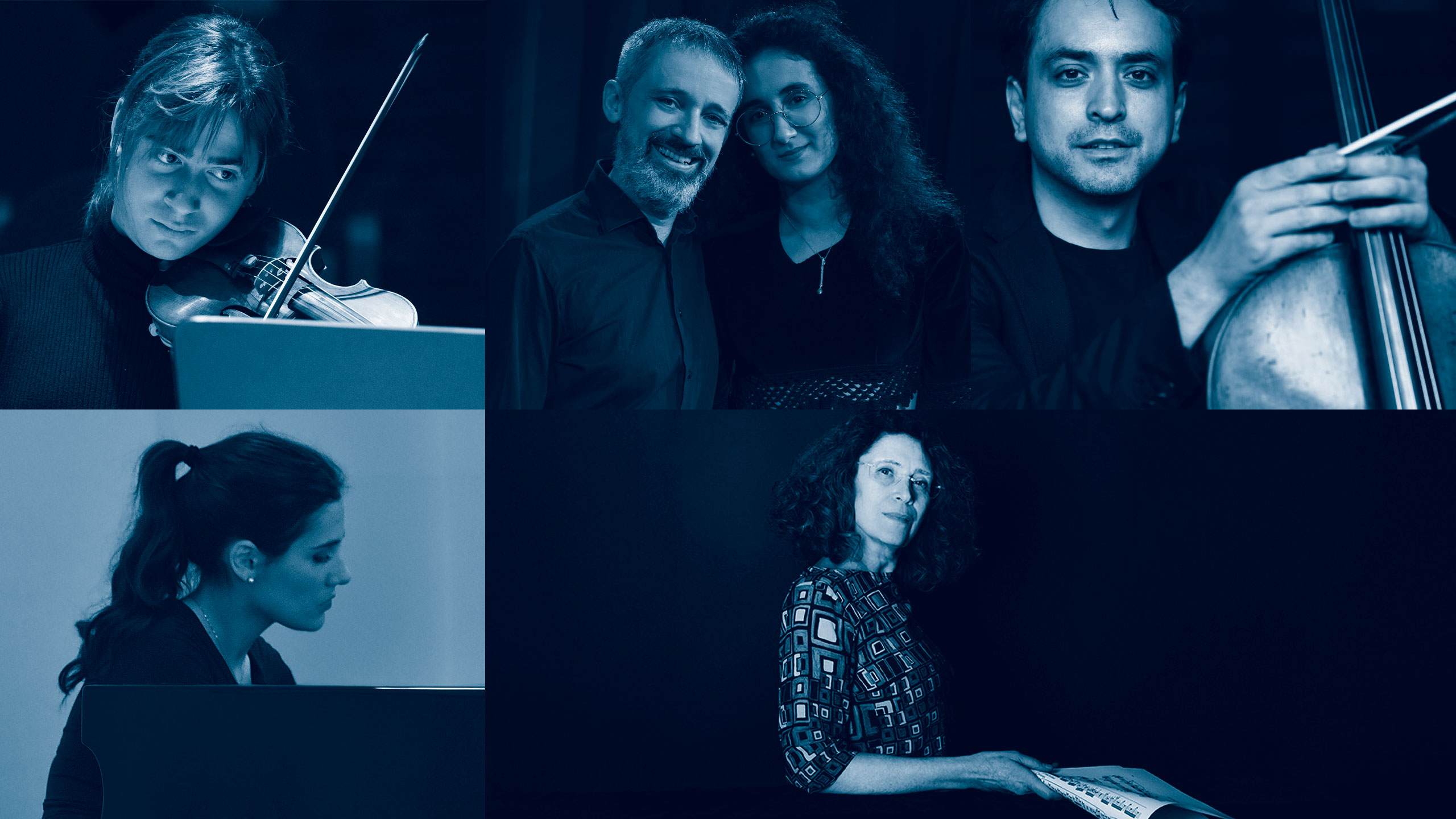 Davide Cretarola, Marta Gianola, Maria Eleonora Caminada, Alfonso Alberti, Claudio Pasceri e Maria Grazia Bellocchio