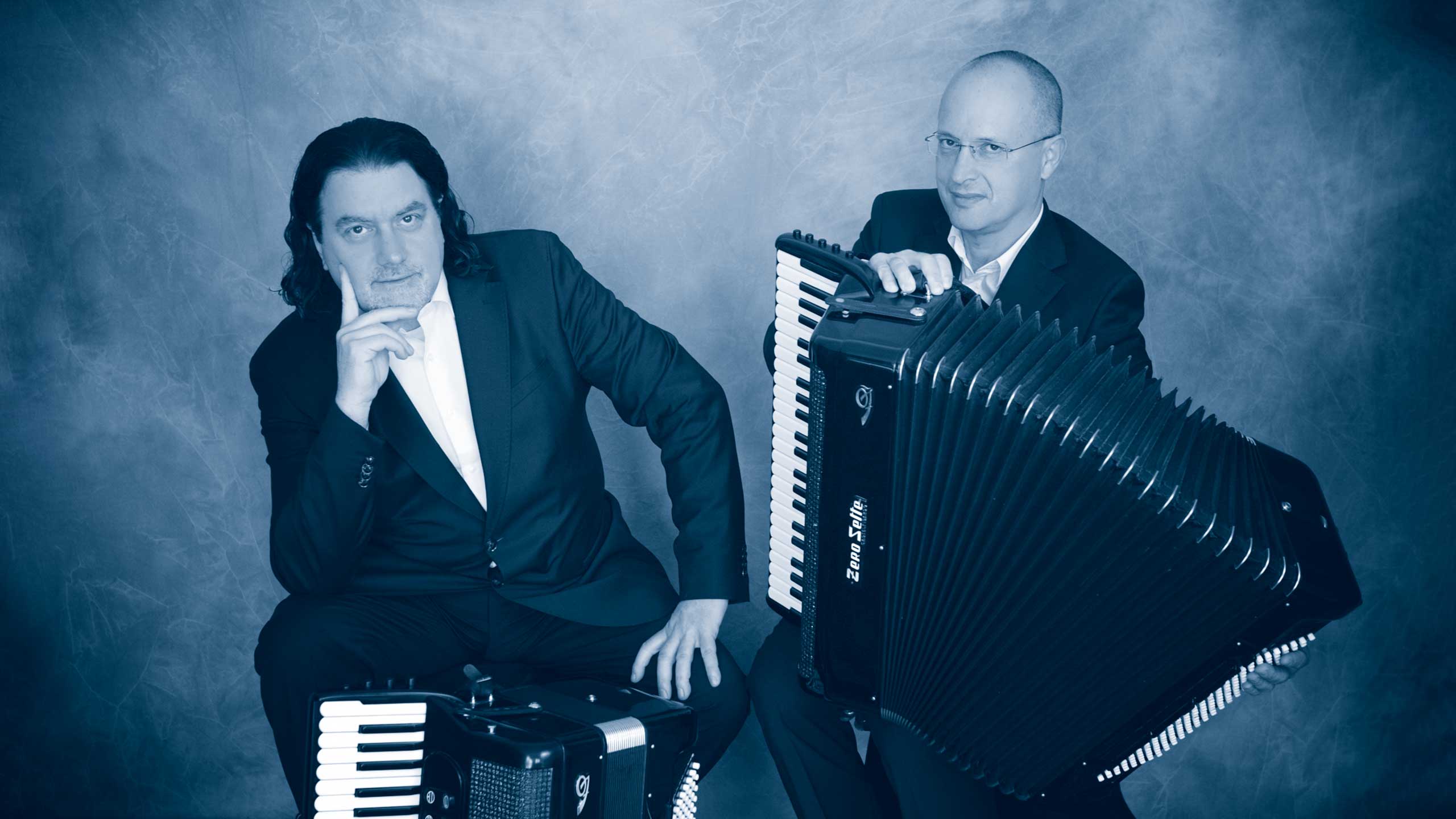 Duo dissonAnce: Gilberto Meneghin e Roberto Caberlotto, fisarmoniche