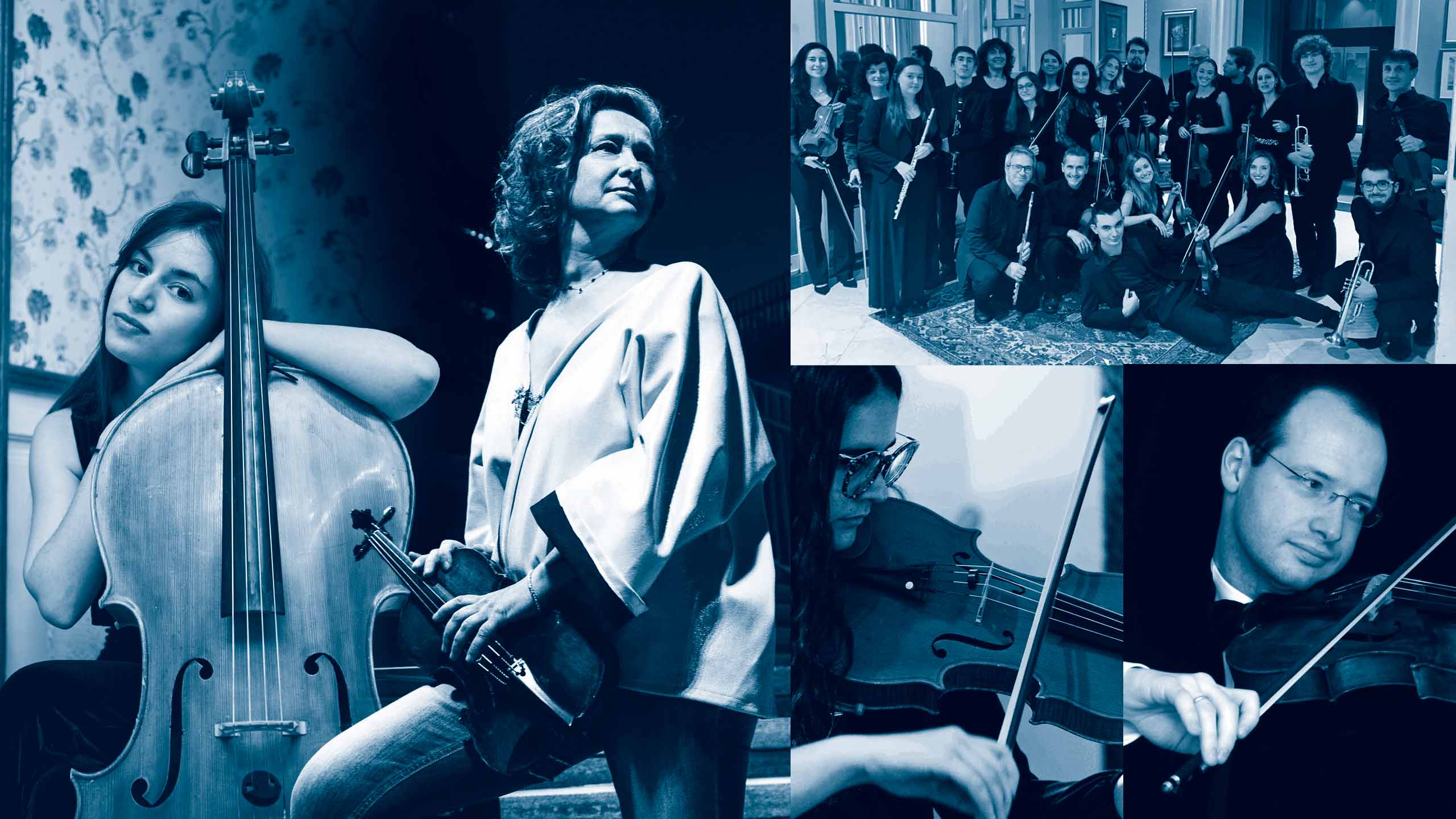 Yulia Berinskaya, Elisa Marchetto e Giulia Sanguinetti con l’Orchestra dell’Università degli studi di Milano‑Bicocca diretta da Yakov Zats