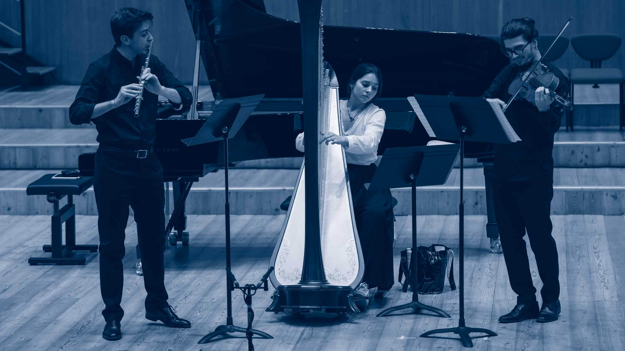 Trio Debussy, Lorenzo Messina, Giacomo Lucato, Francesca Marini