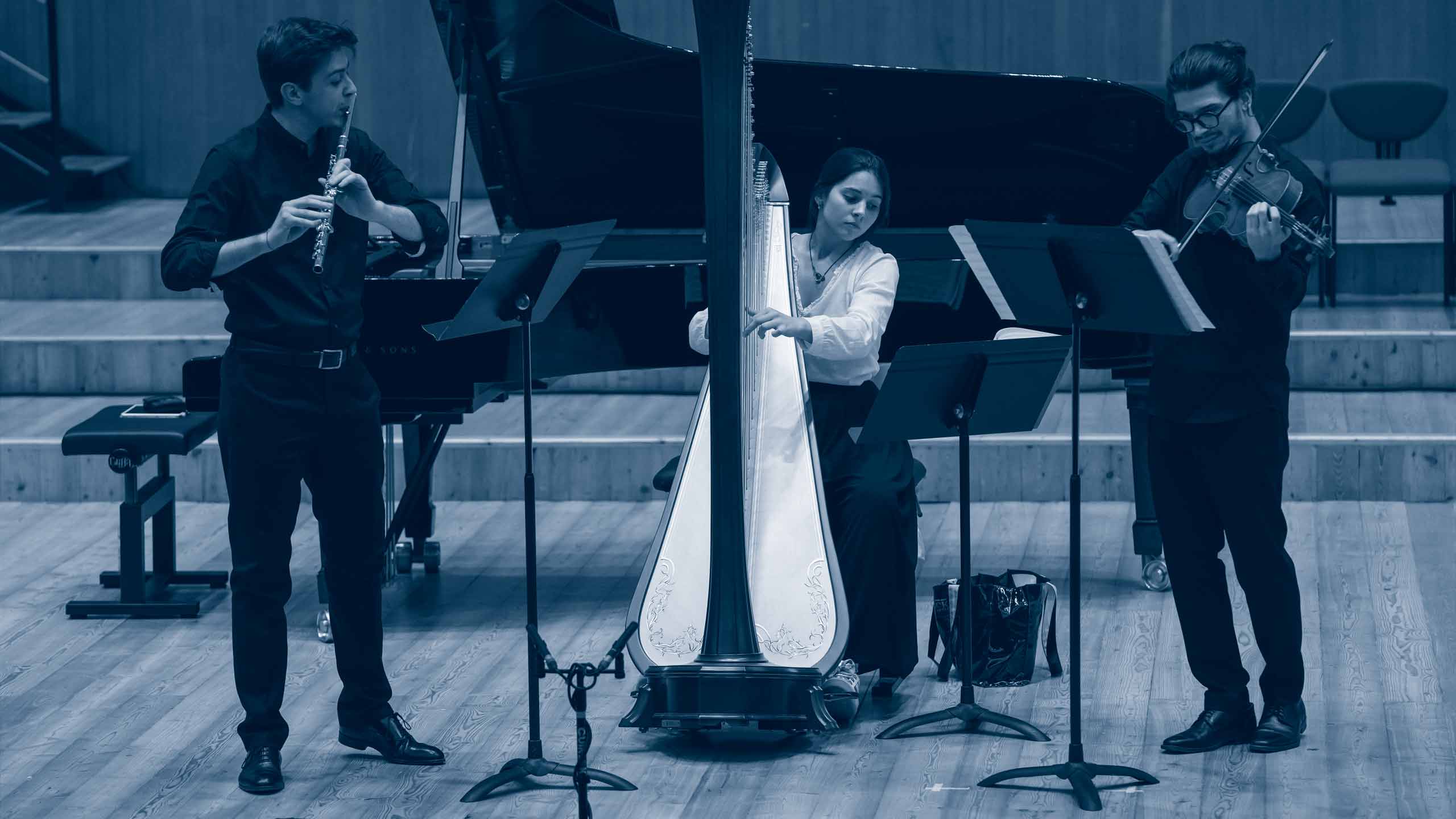 Trio Debussy, Lorenzo Messina, Giacomo Lucato, Francesca Marini