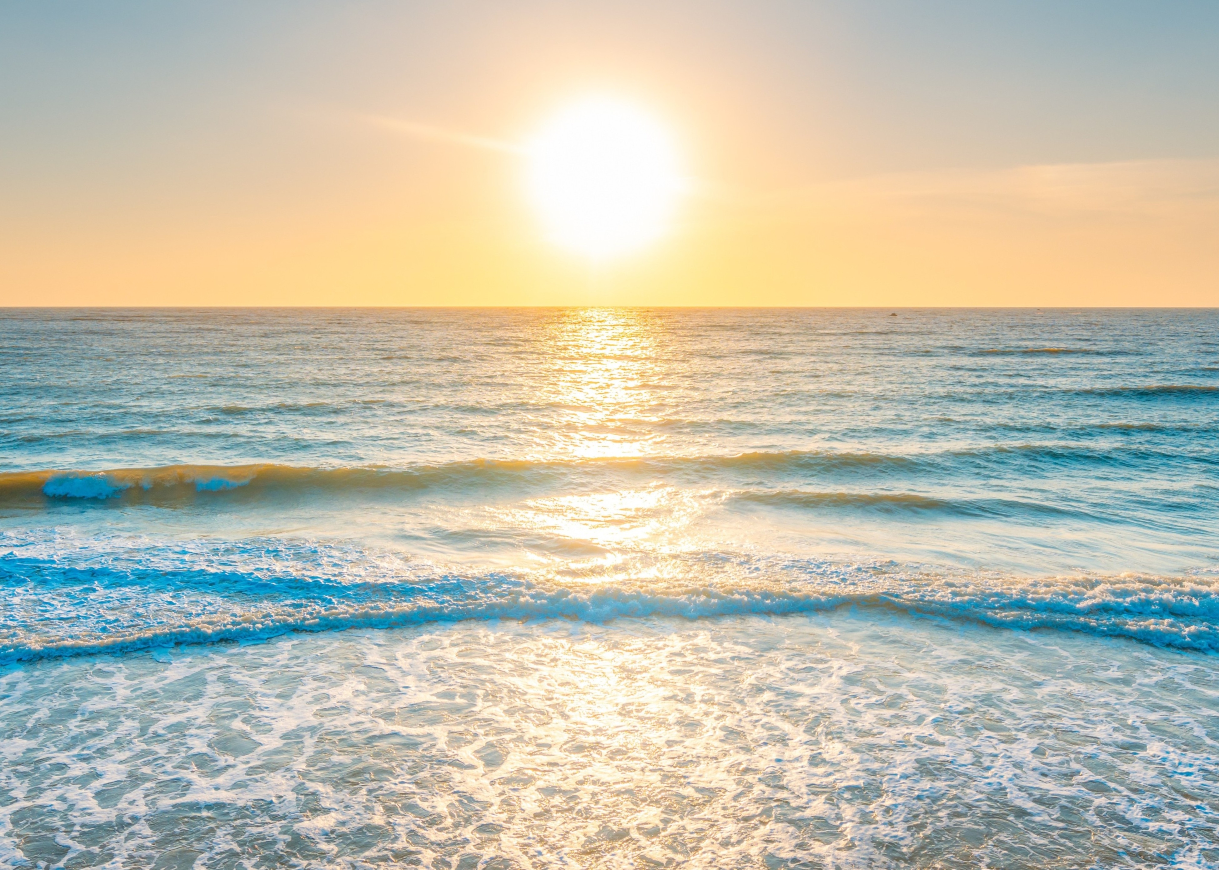 A background of a beach