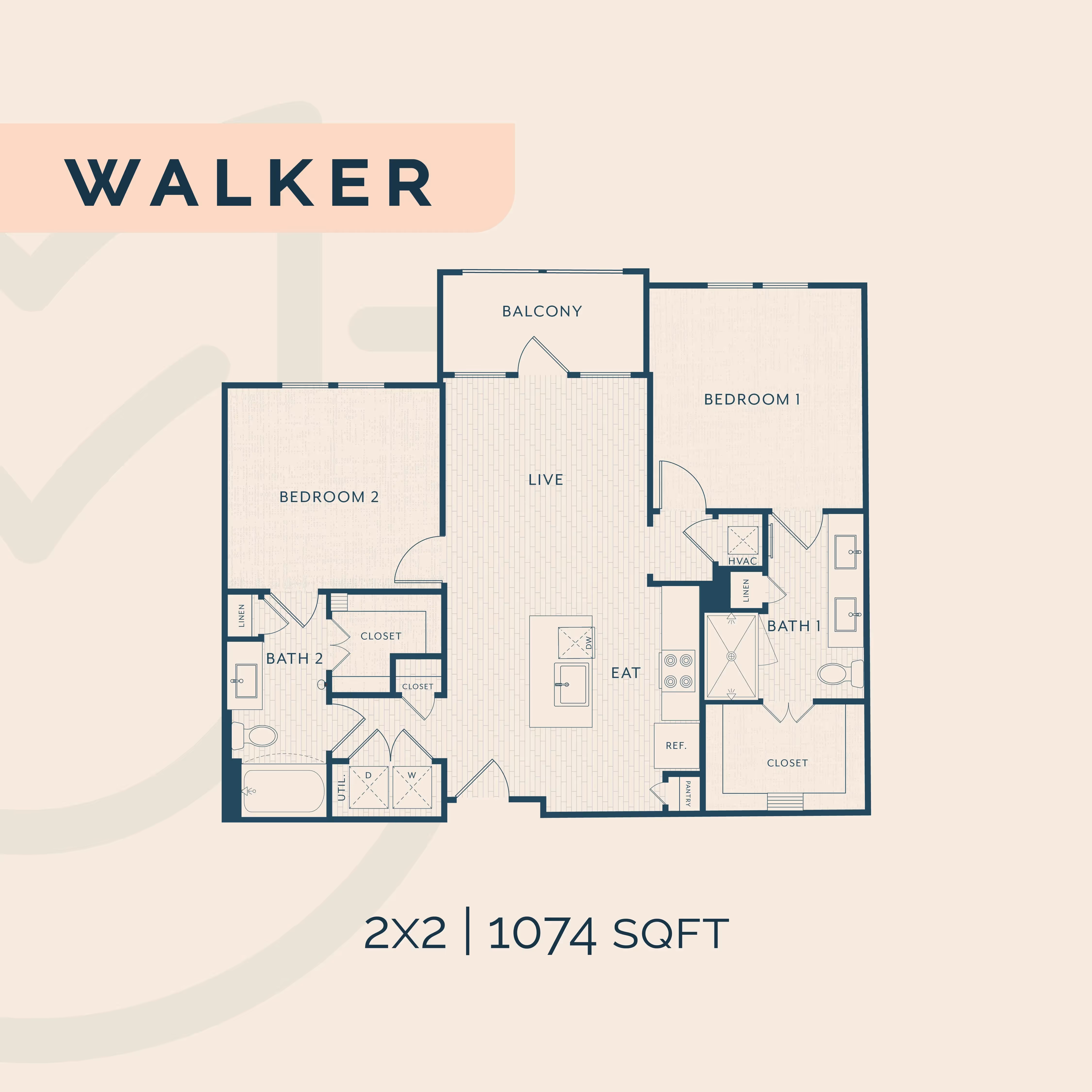 Walker floor plan image