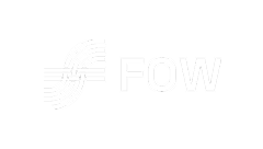 FOW logo white
