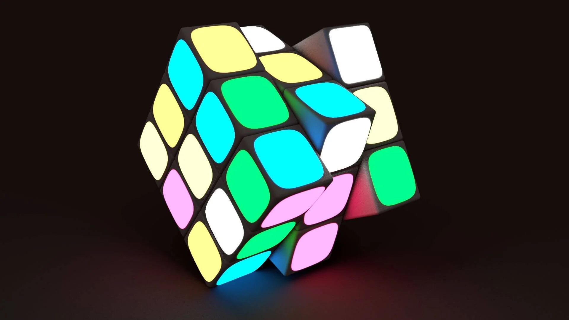 An image showing colorful blocks of a Rubik's cube