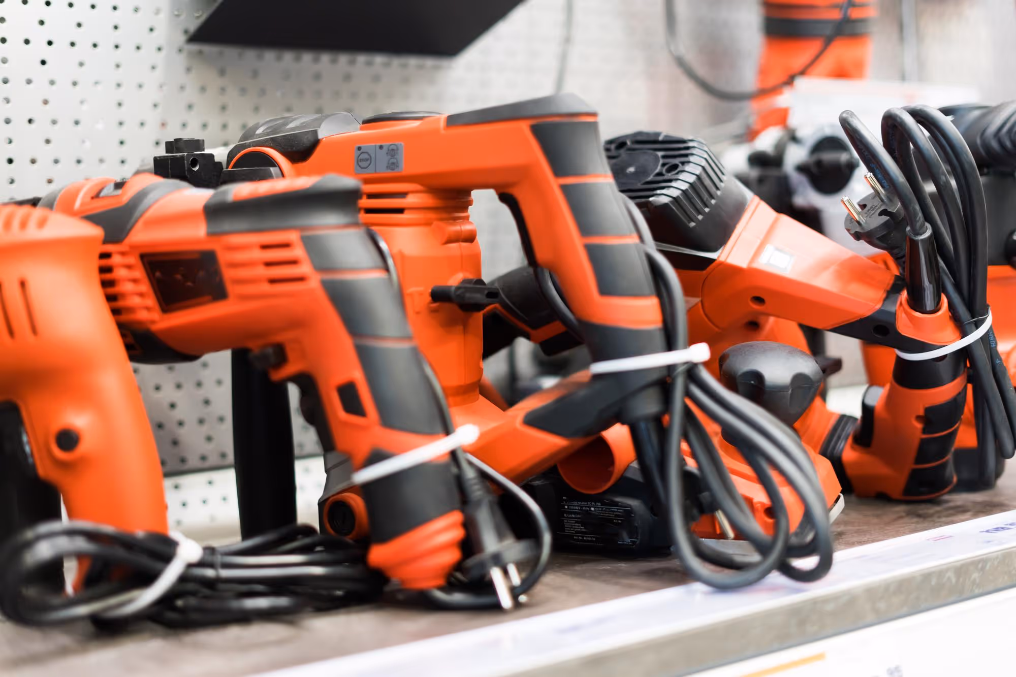 An image showing power tools