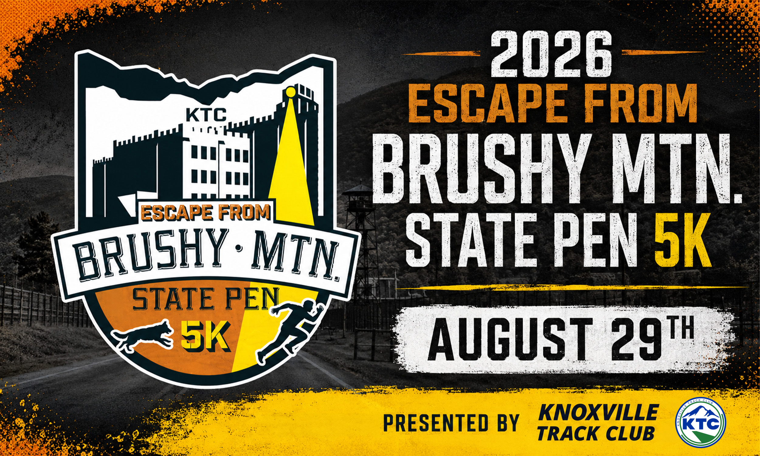 2026 Escape Brushy Mtn State Pen 5k: Presented by Knoxville Track Club