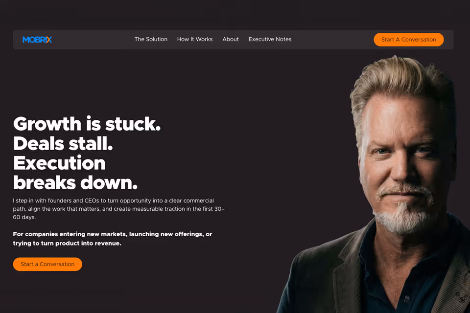 Mobrix LLC Home page