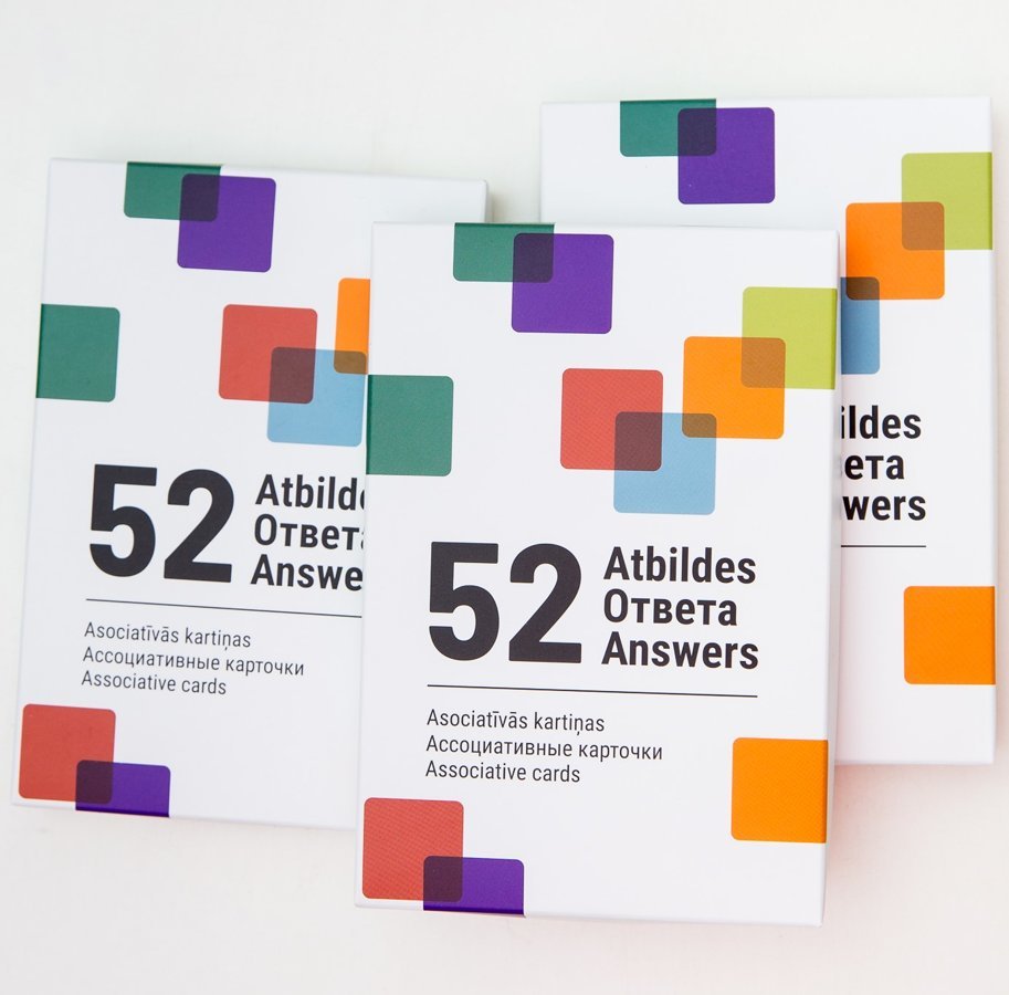 “52 atbildes”, Asociatīvās kartiņas