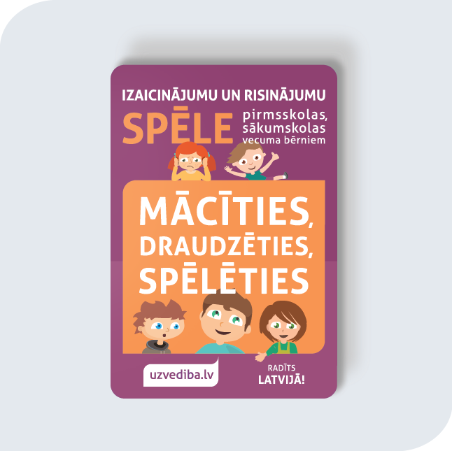 "Mācīties. Draudzēties. Spēlēties", spēle