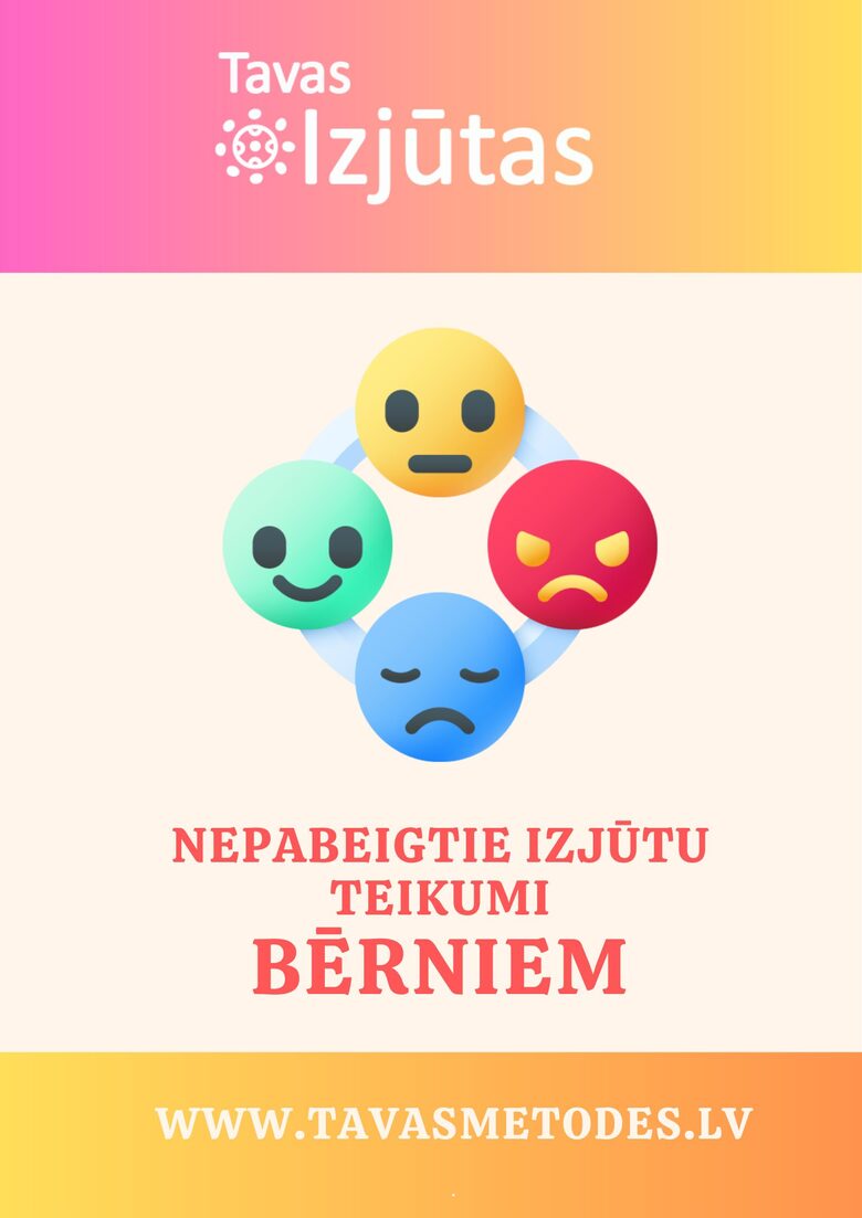 Tavas Izjūtas: bērniem