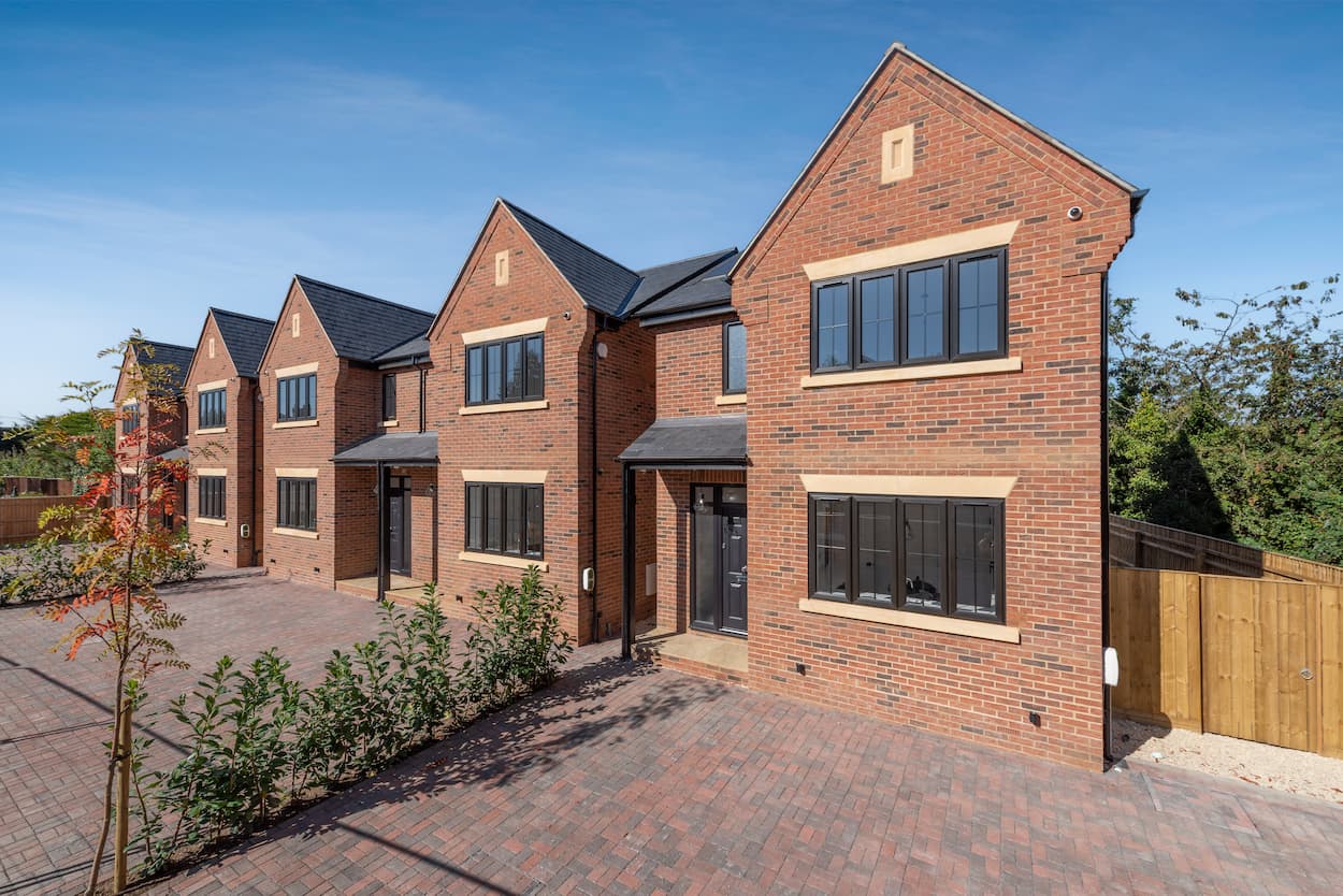 The Coppice: Seven private residences set in a serene environment, featuring modern design and private gardens.