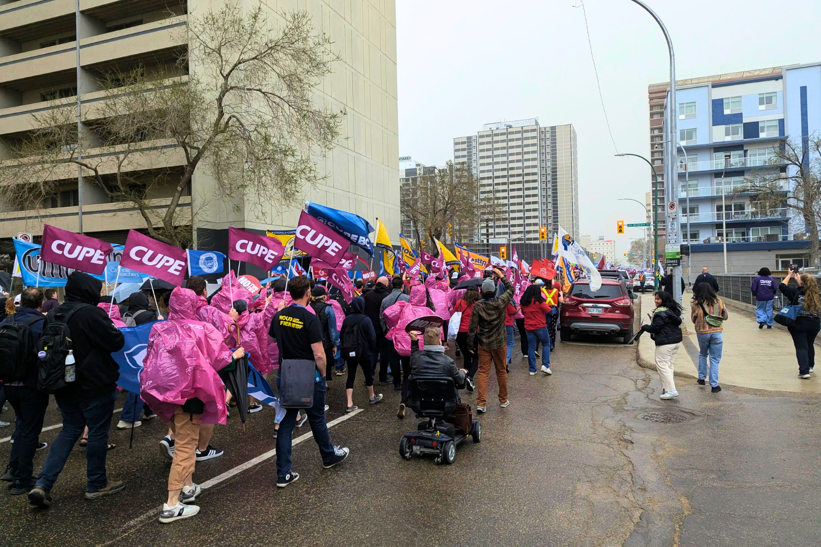 syndicat cupe en greve