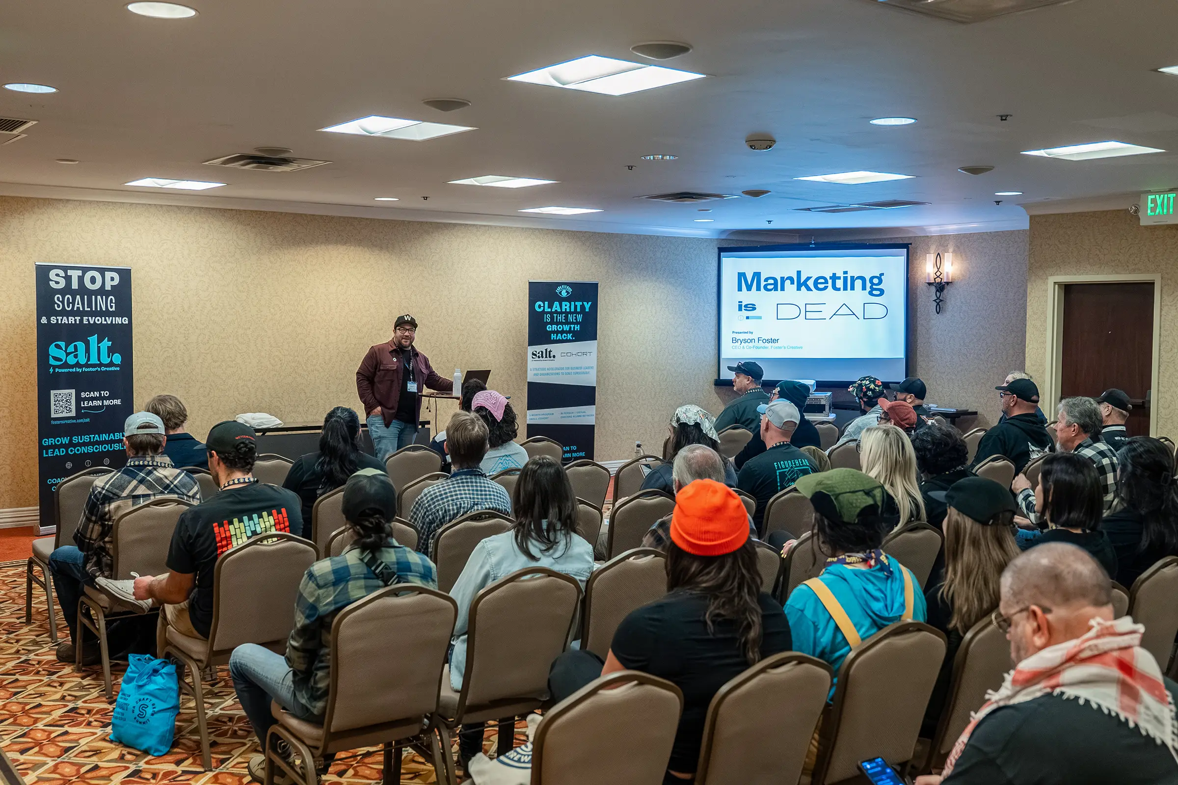 Audience attending educational session at Washington Craft Beer Summit