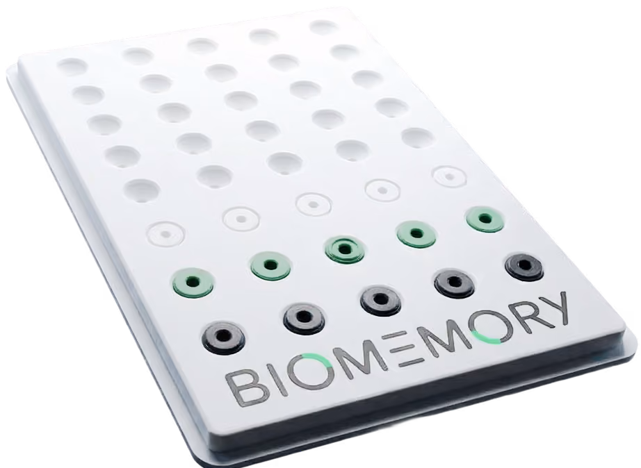Biomemory solution illustration
