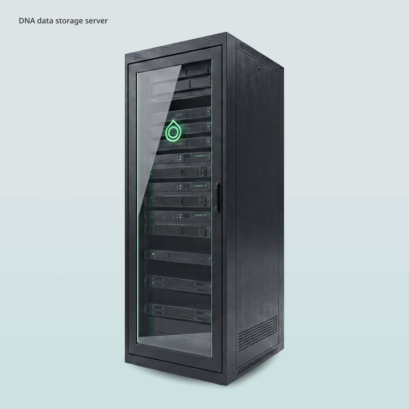 DNA data storage server illustration