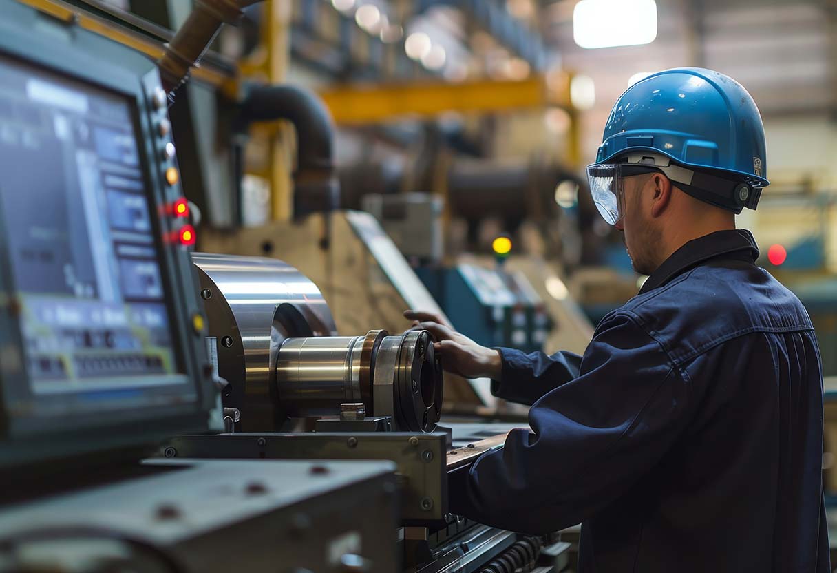 [background image] image of a busy tech company's office space (for a ai education tech company).