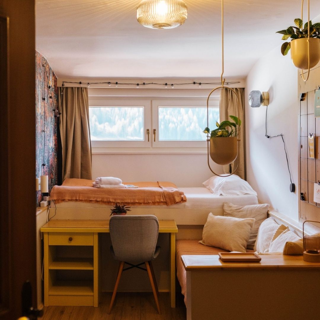 Gemütliches Einzelzimmer im Wienerhof Trins