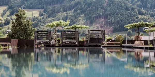 25m Outdoor Infinity Pool im Hotel HELD, Zillertal