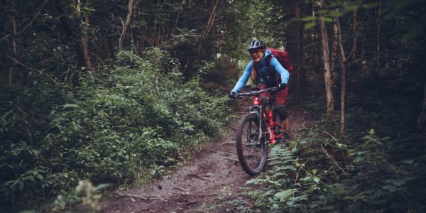 Mountainbiking auf Trails in Saalbach Hinterglemm