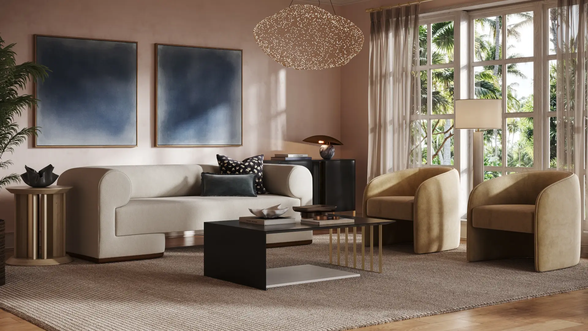 American LIVING ROOM_european