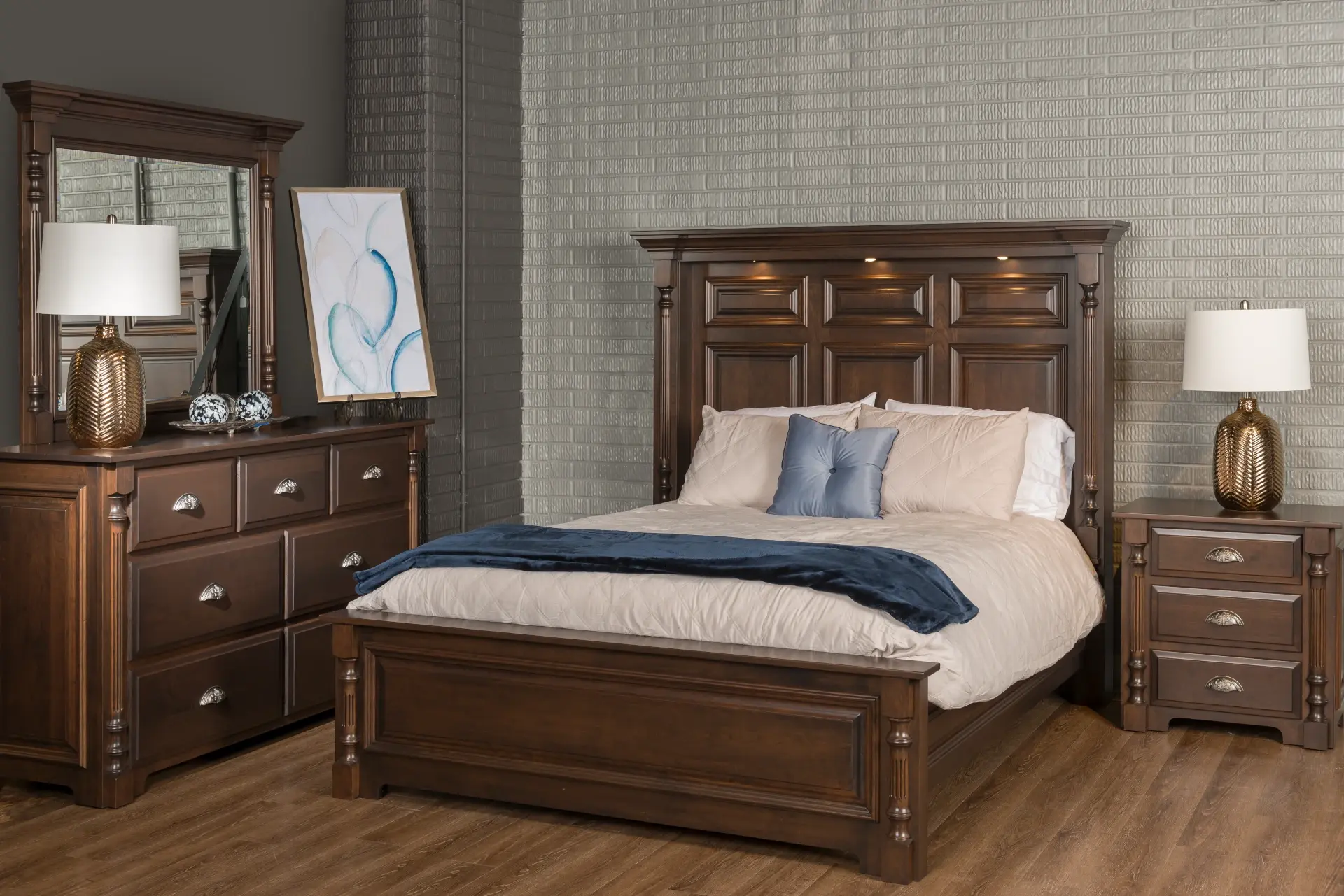 Manhattan lifestyle bedroom showroom