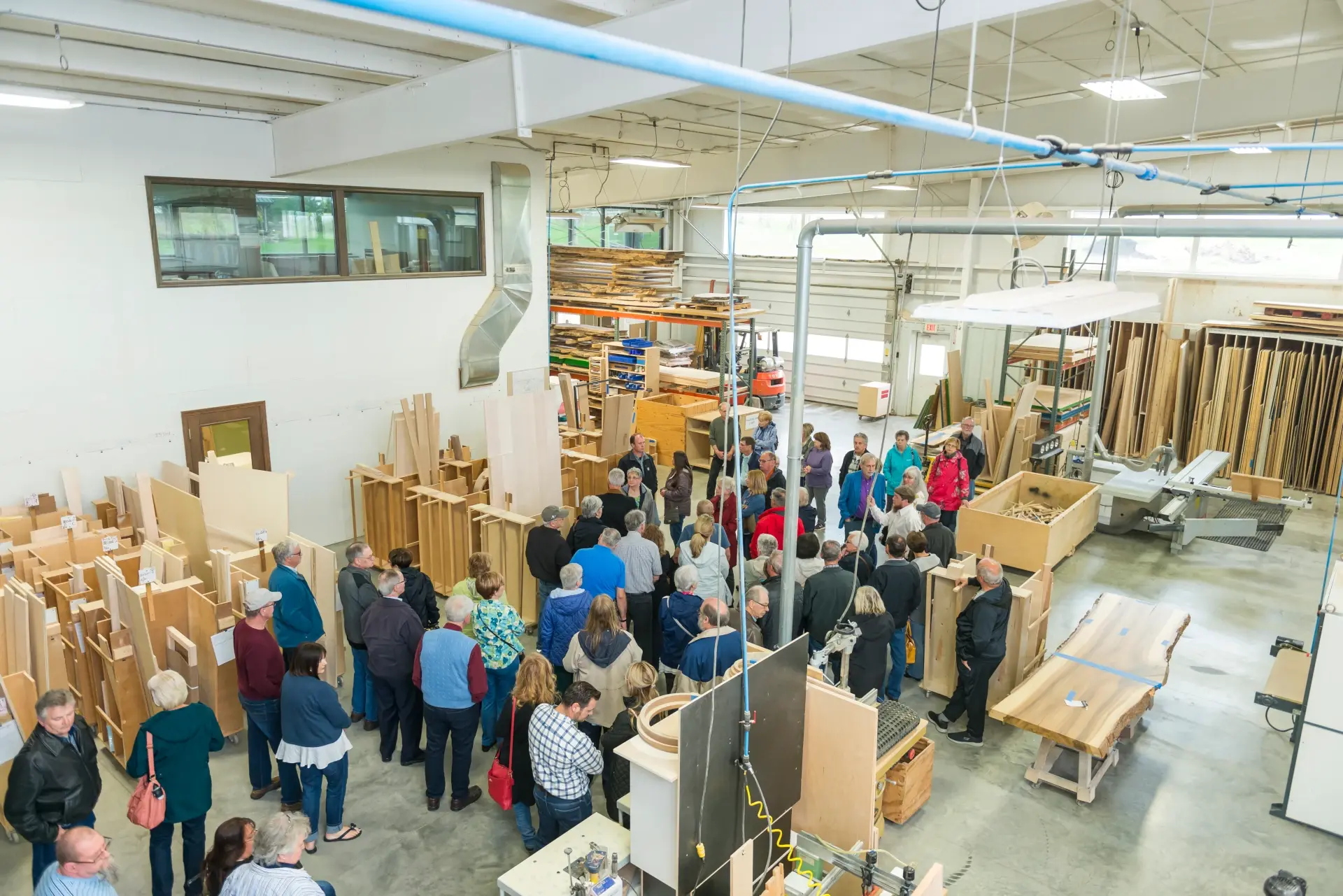 homestead factory tour customer event