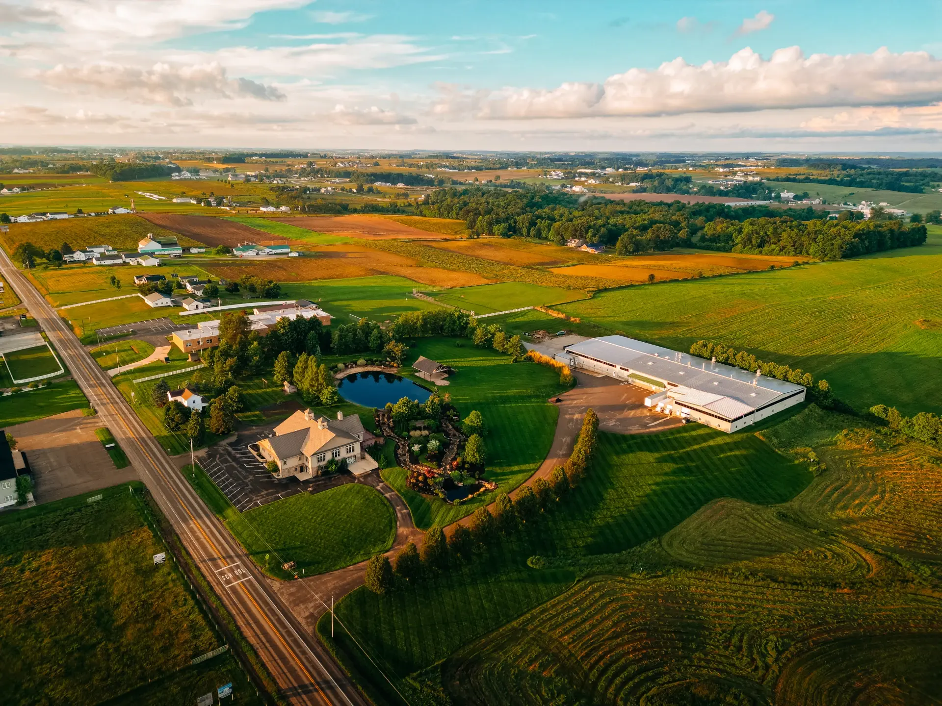 homestead campus aerial view