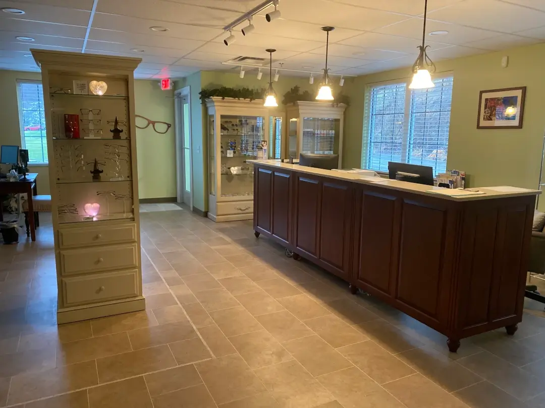 lynn receptionist desk area