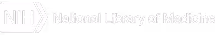 National Library of Medicine logo with NIH symbol enclosed in an arrow shape pointing right.