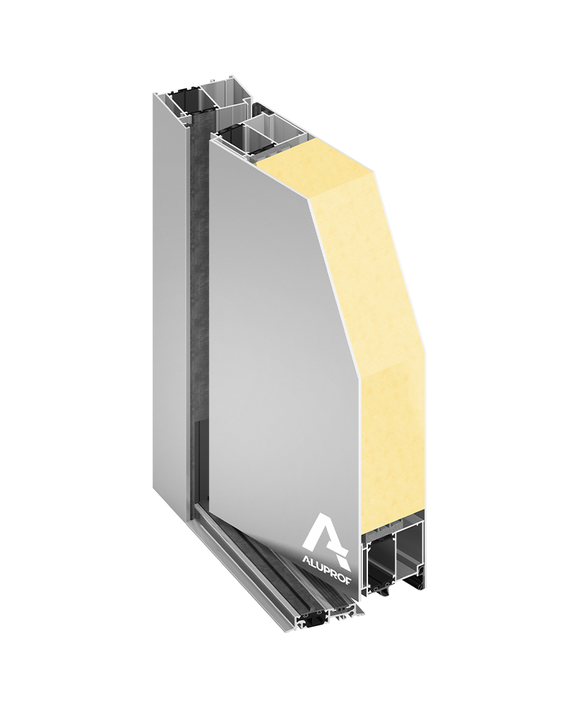 MB-86N aluminium door system with enhanced thermal insulation by RA HOUSE