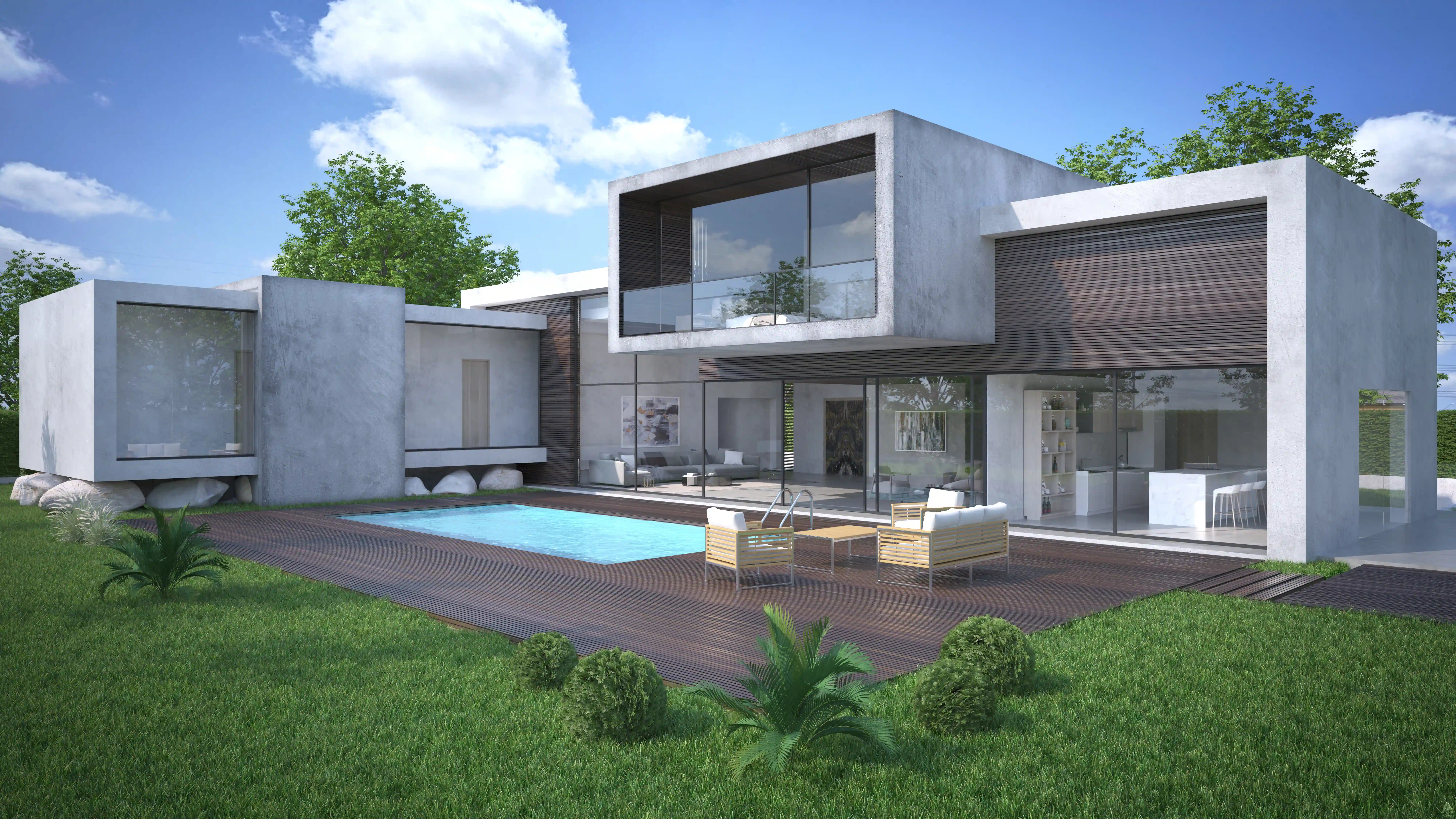 MB-MT50N aluminium curtain wall system for commercial and residential facades by RA HOUSE