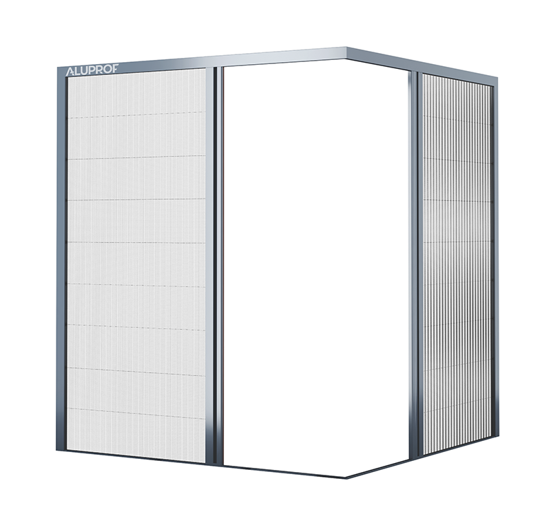 Pleated insect screens sun shading system RA HOUSE