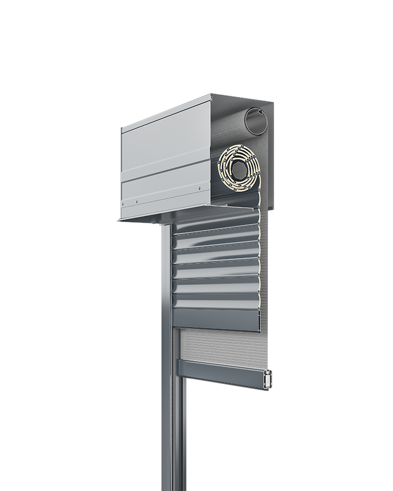 Aluprof SkyTwin roller shutters sun shading system RA HOUSE