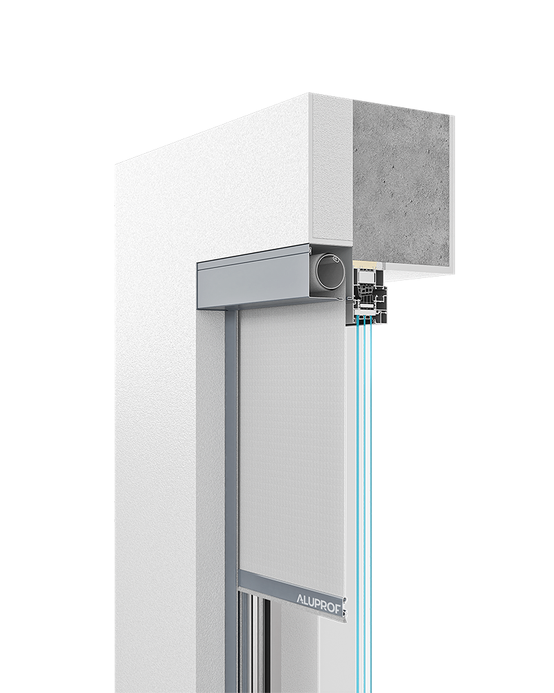 Aluprof Skyroll ECO sun shading screen system RA HOUSE