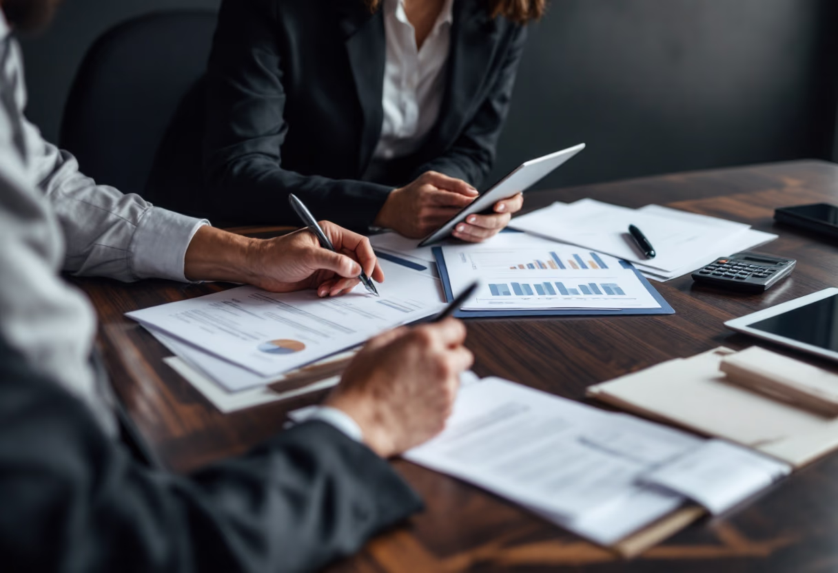 image of business consultation (for an accountant & cpa firm)