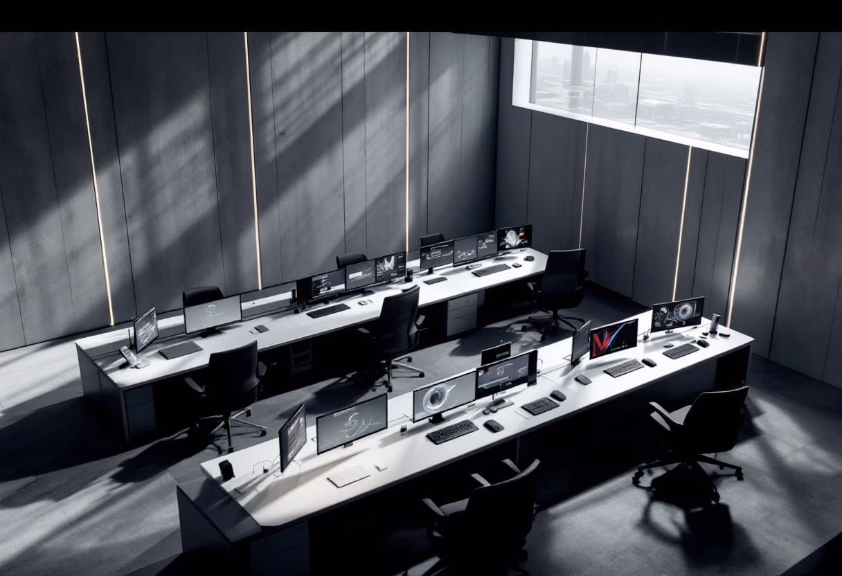 image of a traffic control center (for a mobility and transportation)