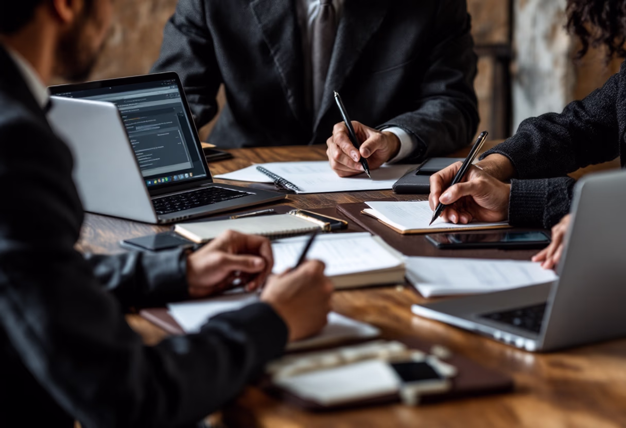 image of a diverse team in a meeting