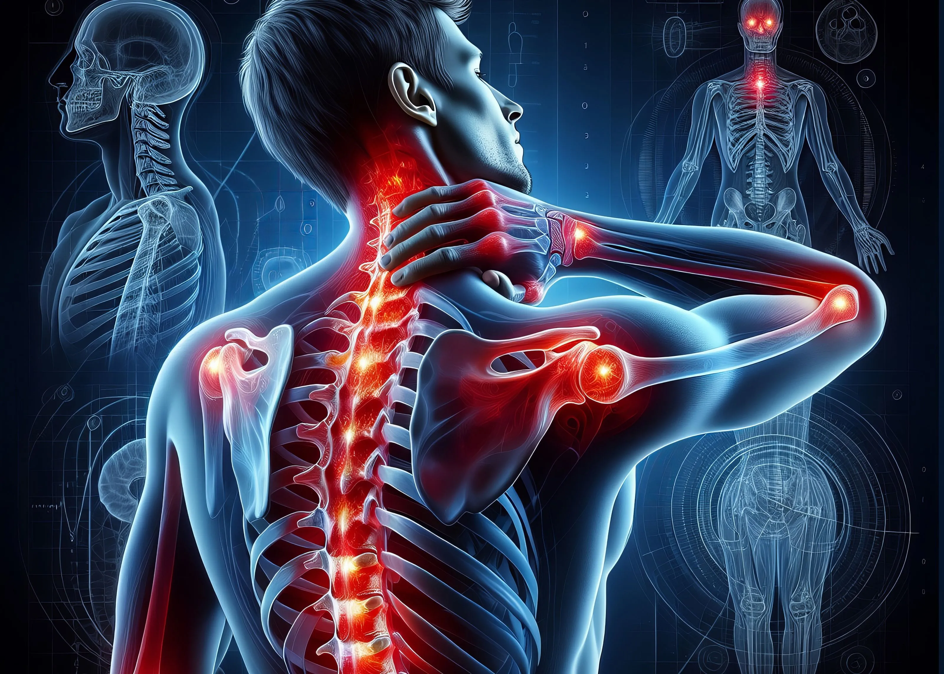 X-ray for a man with back pain